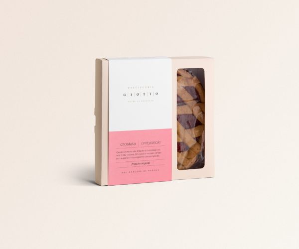 Crostata di fragole vegana